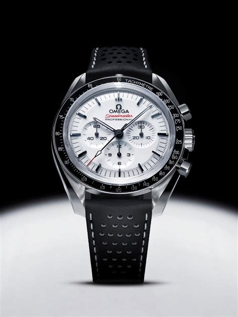 omega white speedmaster moonwatch